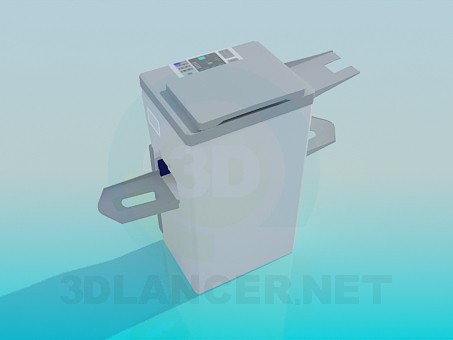 3d модель Копировальный аппарат – превью 3d модель Копировальный аппарат – превью