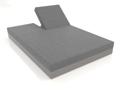 Ліжко зі спинкою 140 (Quartz grey)