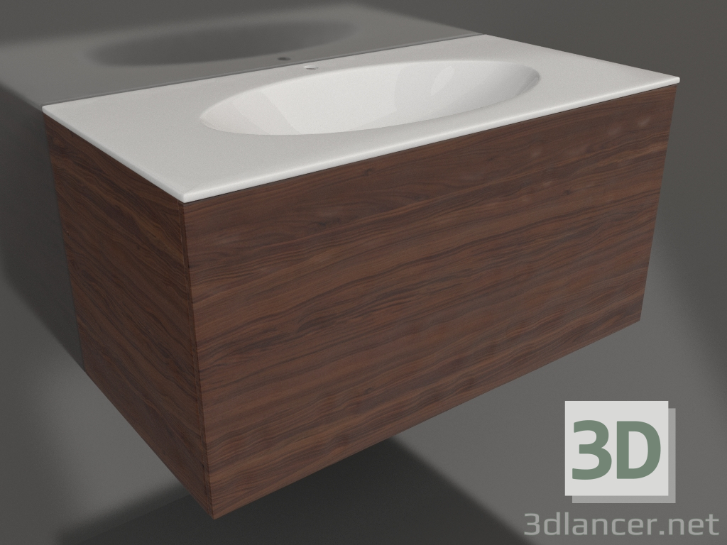 3d model Hanging cabinet 100 cm - preview