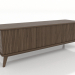 3D modeli TV dolabı 1500 mm (açık dişbudak ceviz) - önizleme