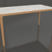 3d model Mesa Casauri con gres porcelánico 1500x800 mm (Roble natural, opción 1) - vista previa