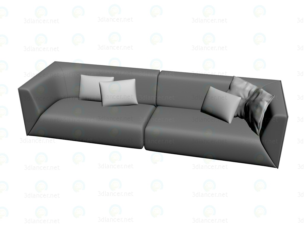 3D Modell Sofa 244 (eine Kombination von 2) - Vorschau