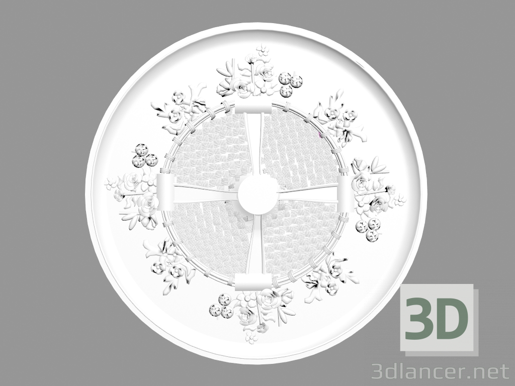 3d model Ceiling outlet R338 - preview