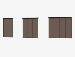 Interroom partition of A6 (dark brown bronza)