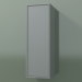 3d model Wall cabinet with 1 door (8BUABCD01, 8BUABCS01, Silver Gray C35, L 24, P 24, H 72 cm) - preview