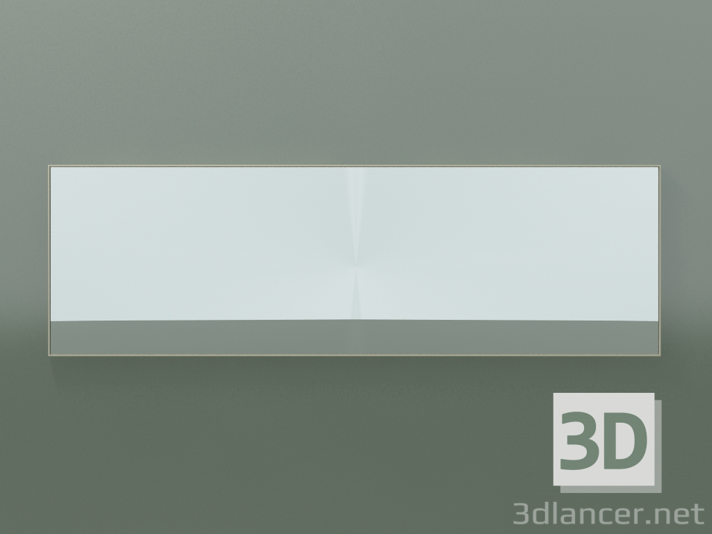 3D Modell Spiegel Rettangolo (8ATHL0001, Knochen C39, Н 60, L 192 cm) - Vorschau