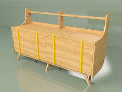Chest of drawers Woonted (mustard yellow)