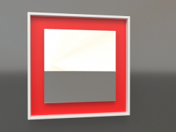 Espelho ZL 18 (400x400, branco, laranja luminoso)