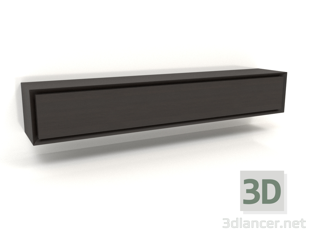 3d model Cabinet TM 011 (1200x200x200, wood brown dark) - preview