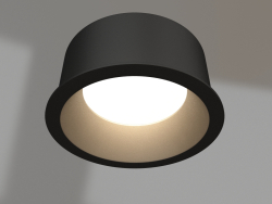 Lámpara MS-DROP-BUILT-R137-24W Day4000 (BK, 90 grados, 230V)