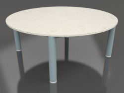 Coffee table D 90 (Blue gray, DEKTON Danae)