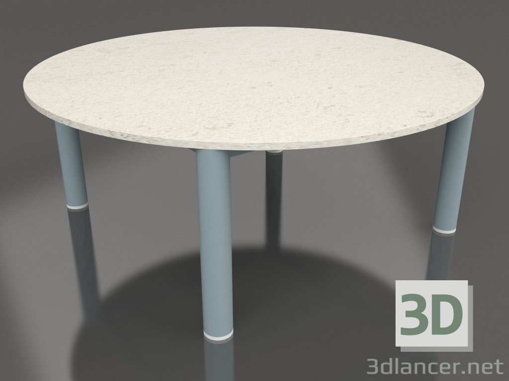 3d model Coffee table D 90 (Blue gray, DEKTON Danae) - preview