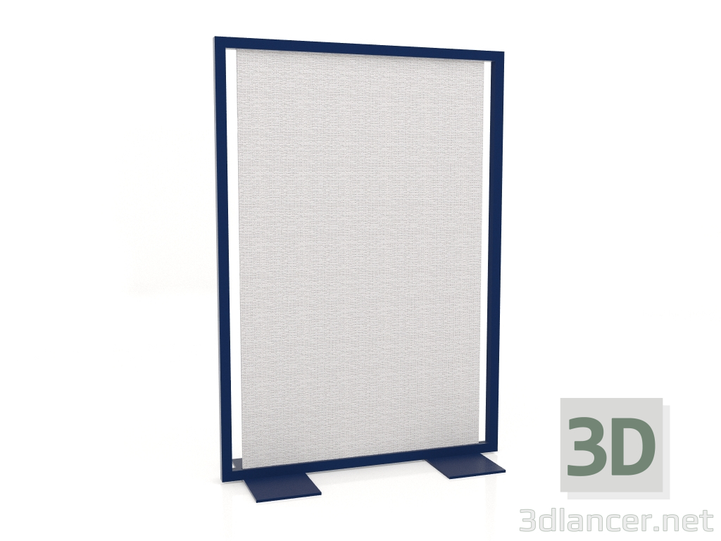 modèle 3D Cloison écran 120x170 (Bleu nuit) - preview
