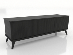 Móvel de TV 1500 mm (preto RAL 9005)