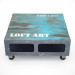 3d LOFT ART coffee table model buy - render