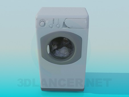 3d модель Стиральная машина – превью 3d модель Стиральная машина – превью