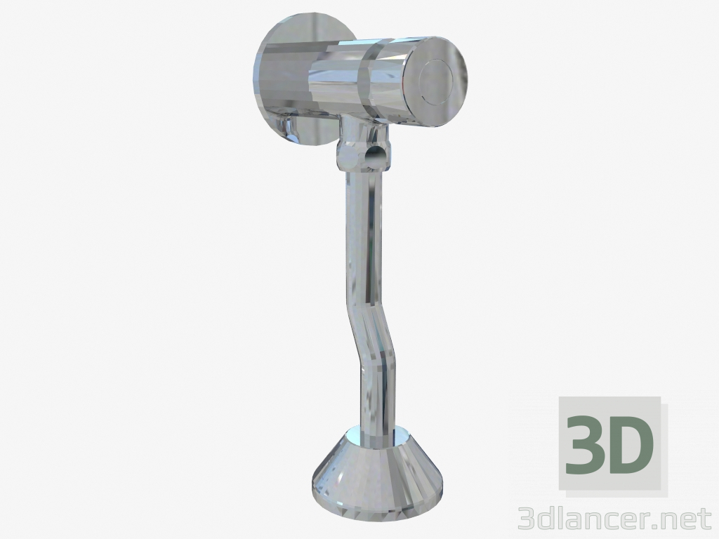 3d model Urinal mixer with time adjustment type press Press (BCH 098L) - preview