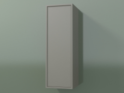 Wall cabinet with 1 door (8BUABCD01, 8BUABCS01, Clay C37, L 24, P 24, H 72 cm)