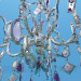 3d model Chandelier decorated with crystals - preview
