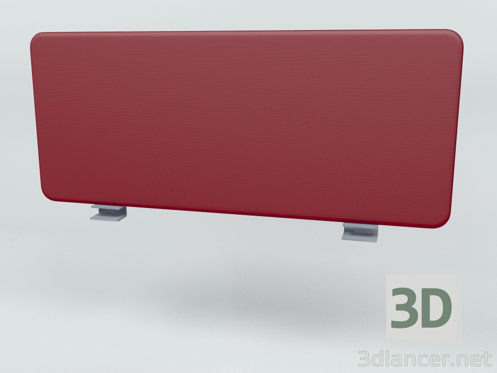 3d model Pantalla acústica Escritorio Single Twin ZUT52 (1190x500) - vista previa