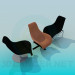 3 डी मॉडल आरामदेह कुर्सियों - पूर्वावलोकन