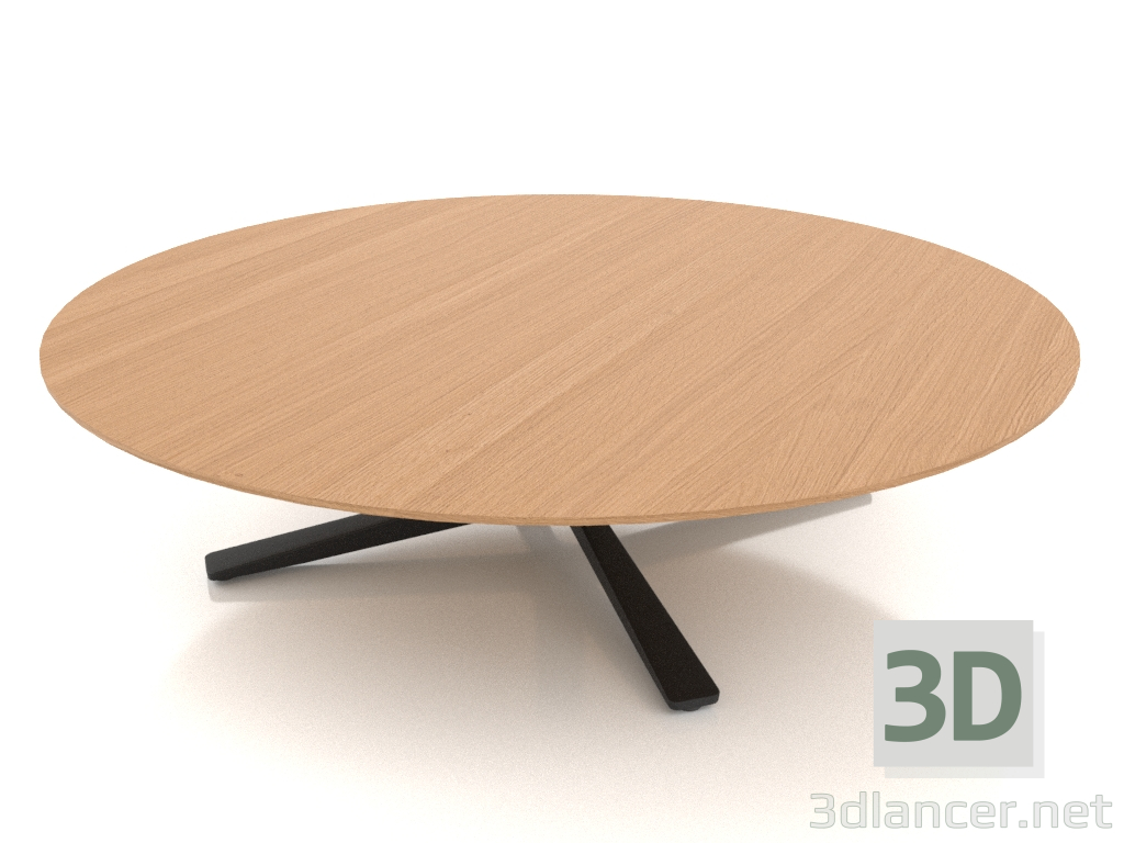 3D Modell Der Tisch ist niedrig d110 h28 - Vorschau