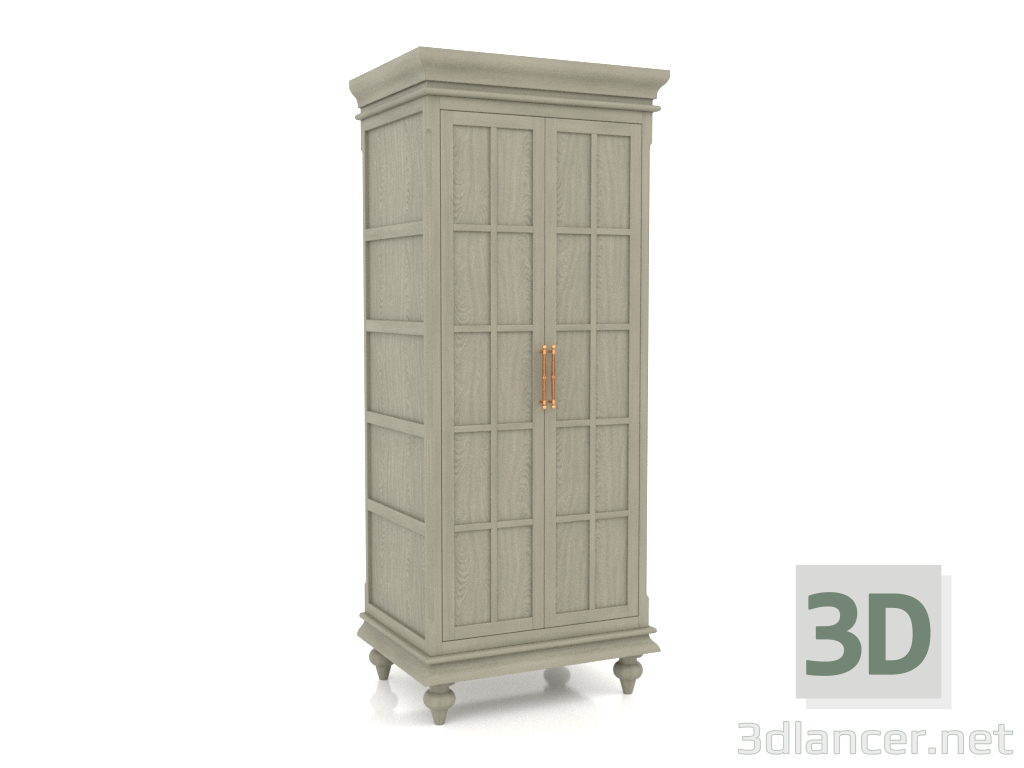 3d model Armario (1 sección) - vista previa