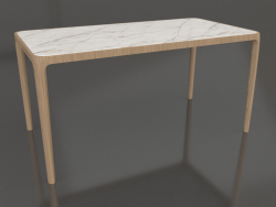 Mesa Casauri com grés porcelânico 1500x800 mm (Carvalho branqueado, opção 1)