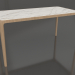 modèle 3D Table Casauri en grès cérame 1500x800 mm (Chêne blanchi, option 1) - preview