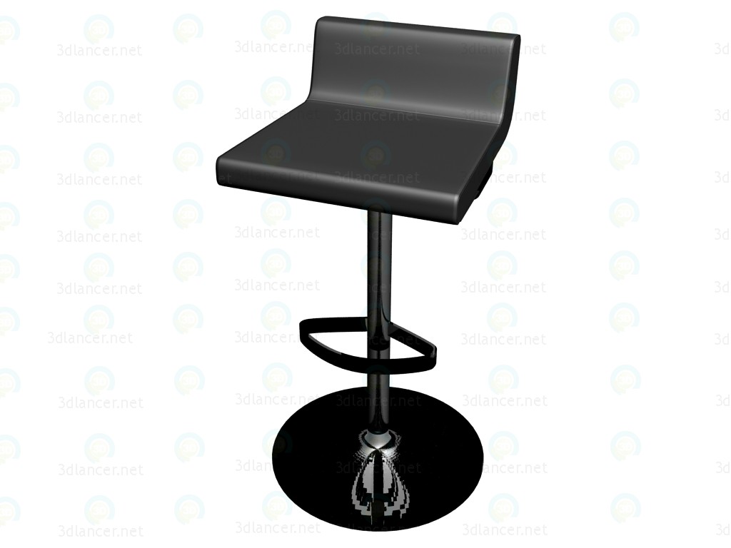 3d model 620 bar silla - vista previa