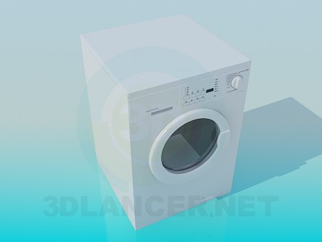modello 3D Lavatrice - anteprima