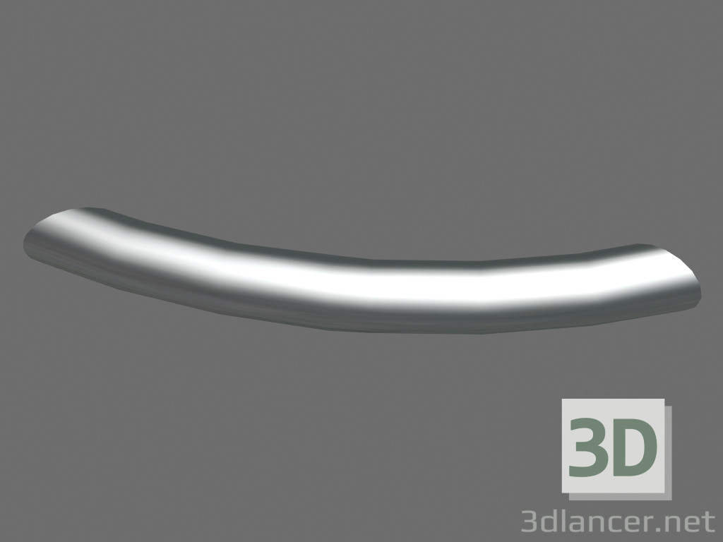 modello 3D Maniglia in acciaio inox Rosa ho - anteprima