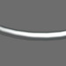 3d model Stainless steel handle Rosa I - preview
