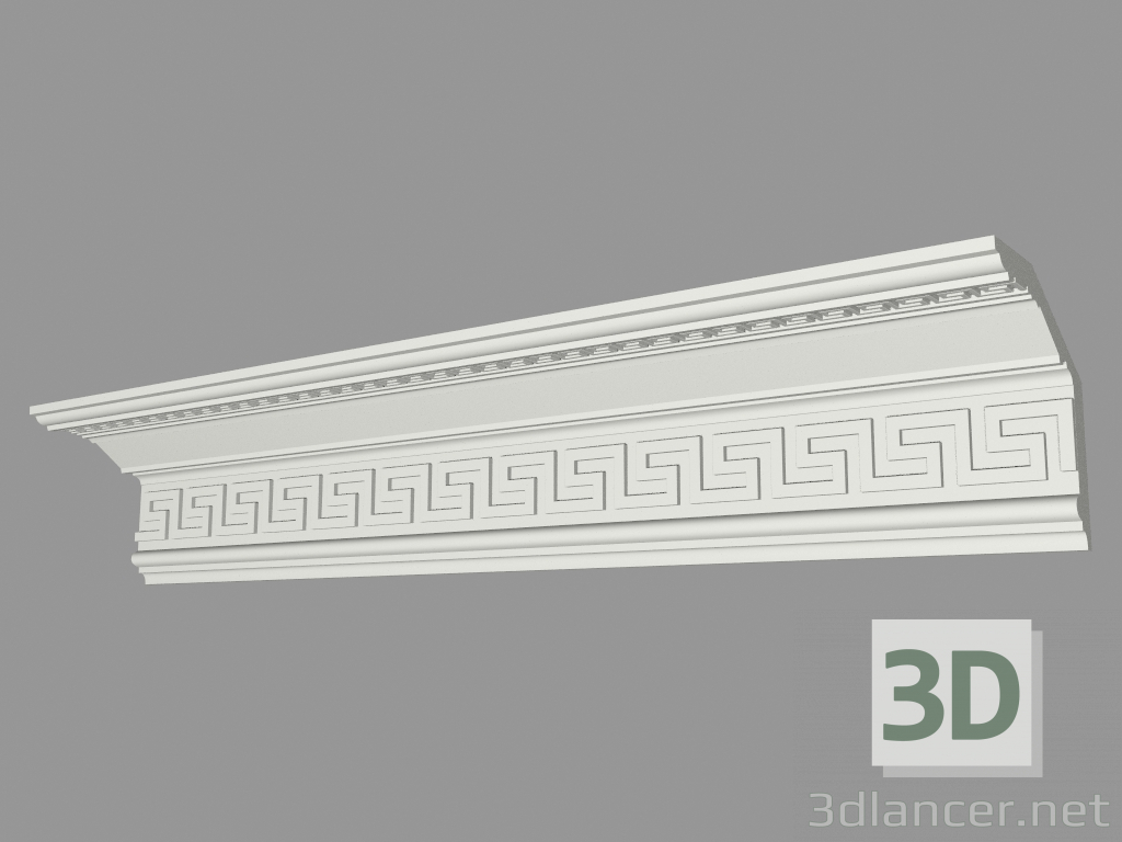 3D modeli Kalıplı saçak (КФ32) - önizleme