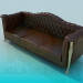 3D Modell Strenge sofa - Vorschau