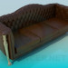 modèle 3D Canapé stricte - preview