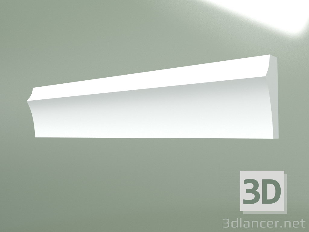 modello 3D Modanatura in gesso MT097 - anteprima