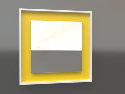 Specchio ZL 18 (400x400, bianco, giallo luminoso)