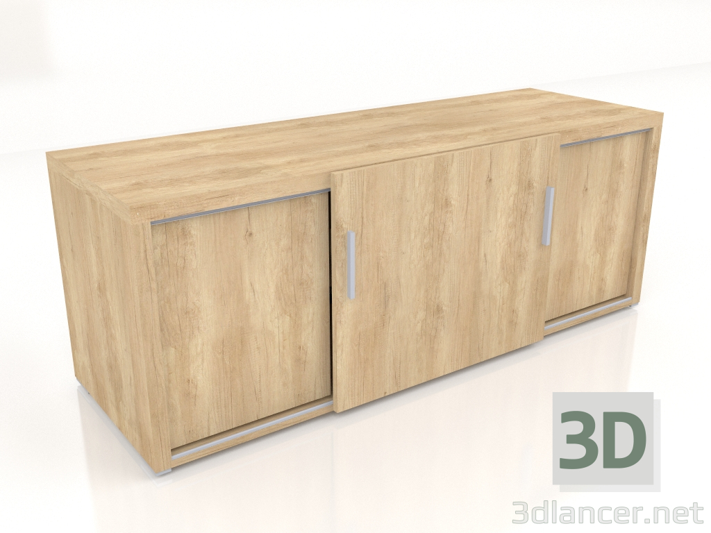 3D Modell Sideboard Quando QR16 (1600x550x610) - Vorschau