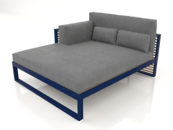 XL modular sofa, section 2 left, high back (Night blue)
