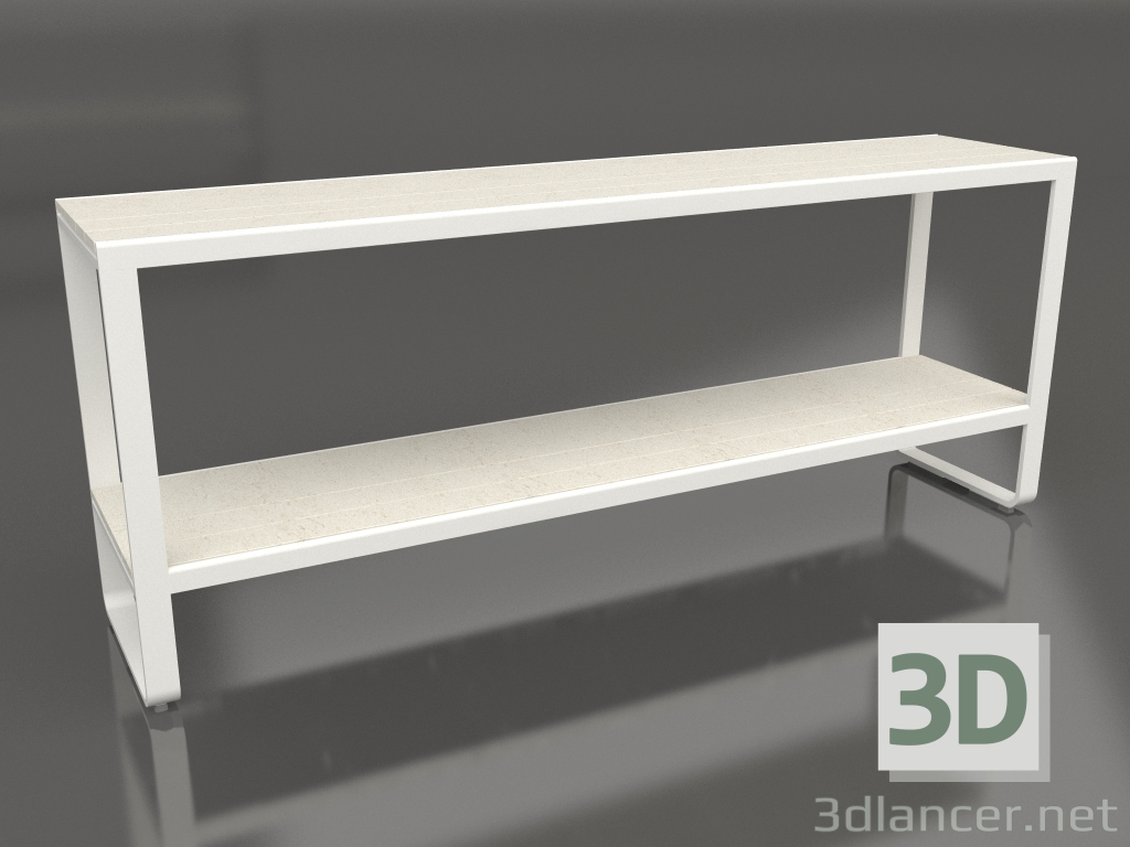 modèle 3D Etagère 180 (DEKTON Danae, Gris agate) - preview