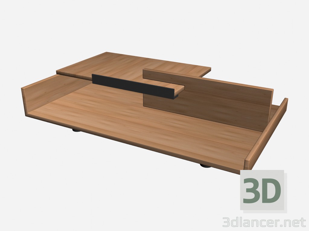 modèle 3D Table basse Park 2 - preview