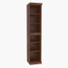 3d model Shelving unit with drawer (261-36) - preview