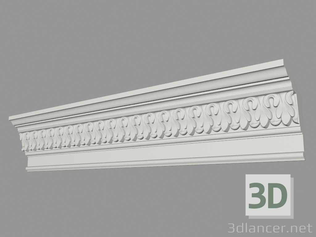 3D Modell Geformte Traufe (КФ33) - Vorschau