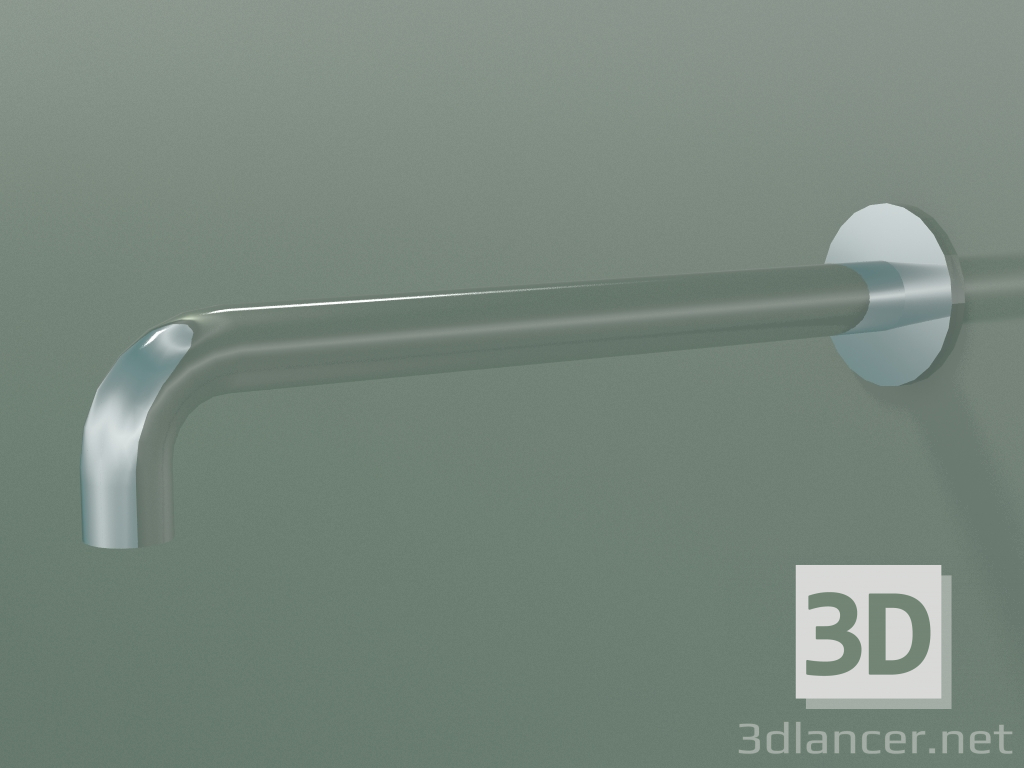 modèle 3D Bras de douche 9 pouces (27422001) - preview