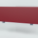 3D Modell Schallschutz Schreibtisch Single Twin ZUT54 (1390x500) - Vorschau