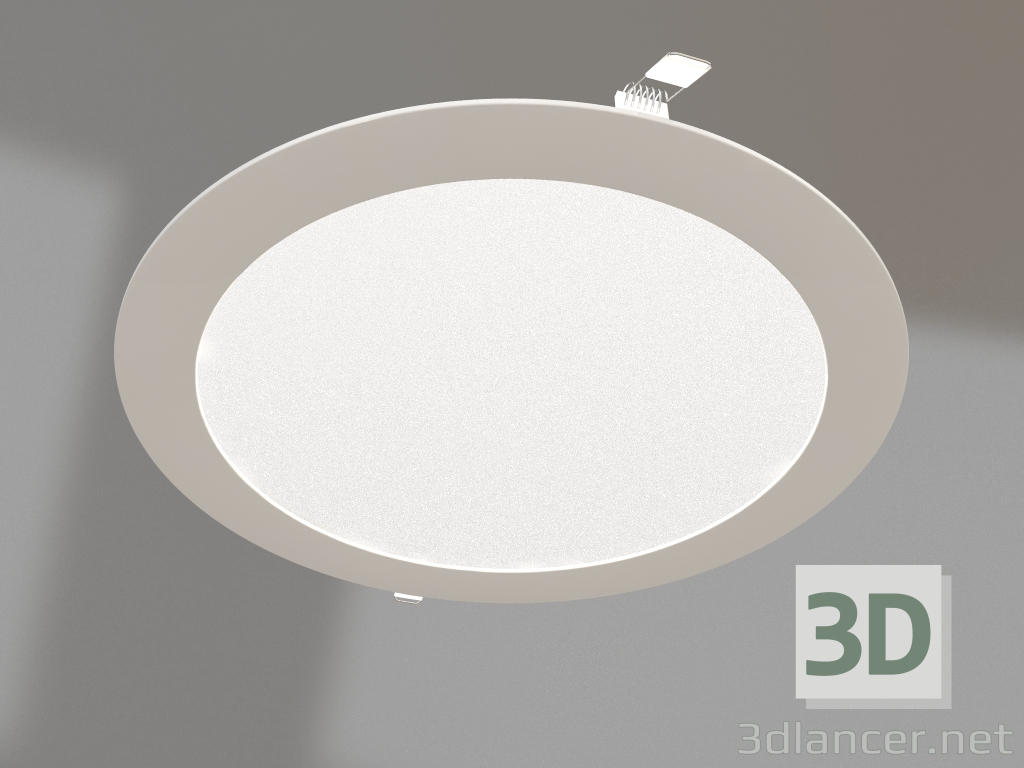 3D Modell Lampe DL-225M-21W Weiß - Vorschau