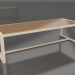 3d model Dining table with glass top 268 (Sand) - preview