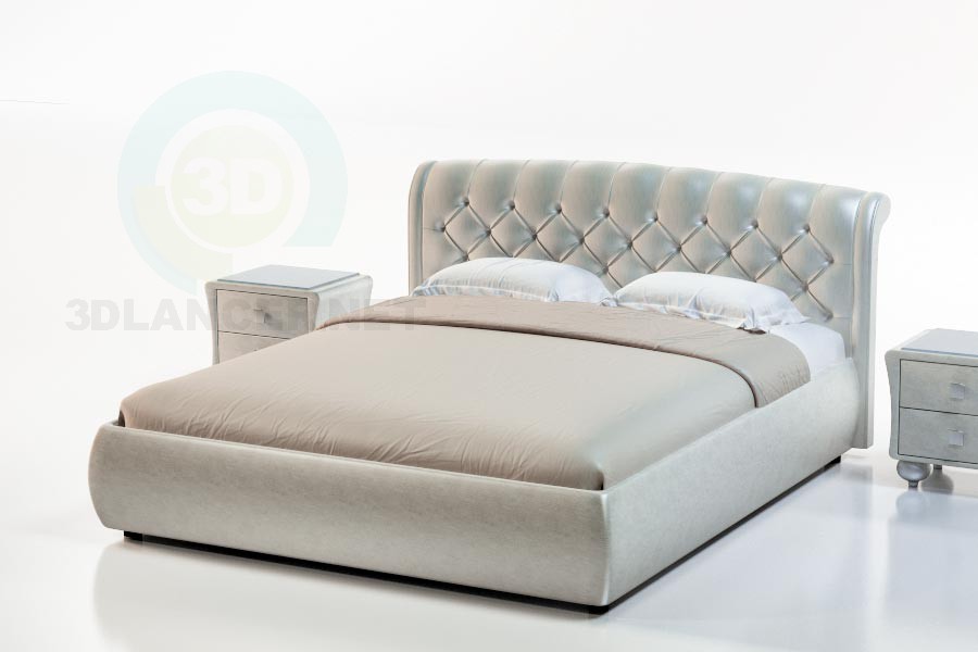 3d model Montserrat Bed - preview