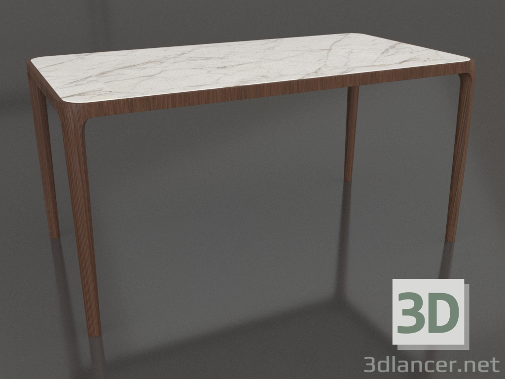 modèle 3D Table Casauri en grès cérame 1500x800 mm (Noyer clair, option 1) - preview